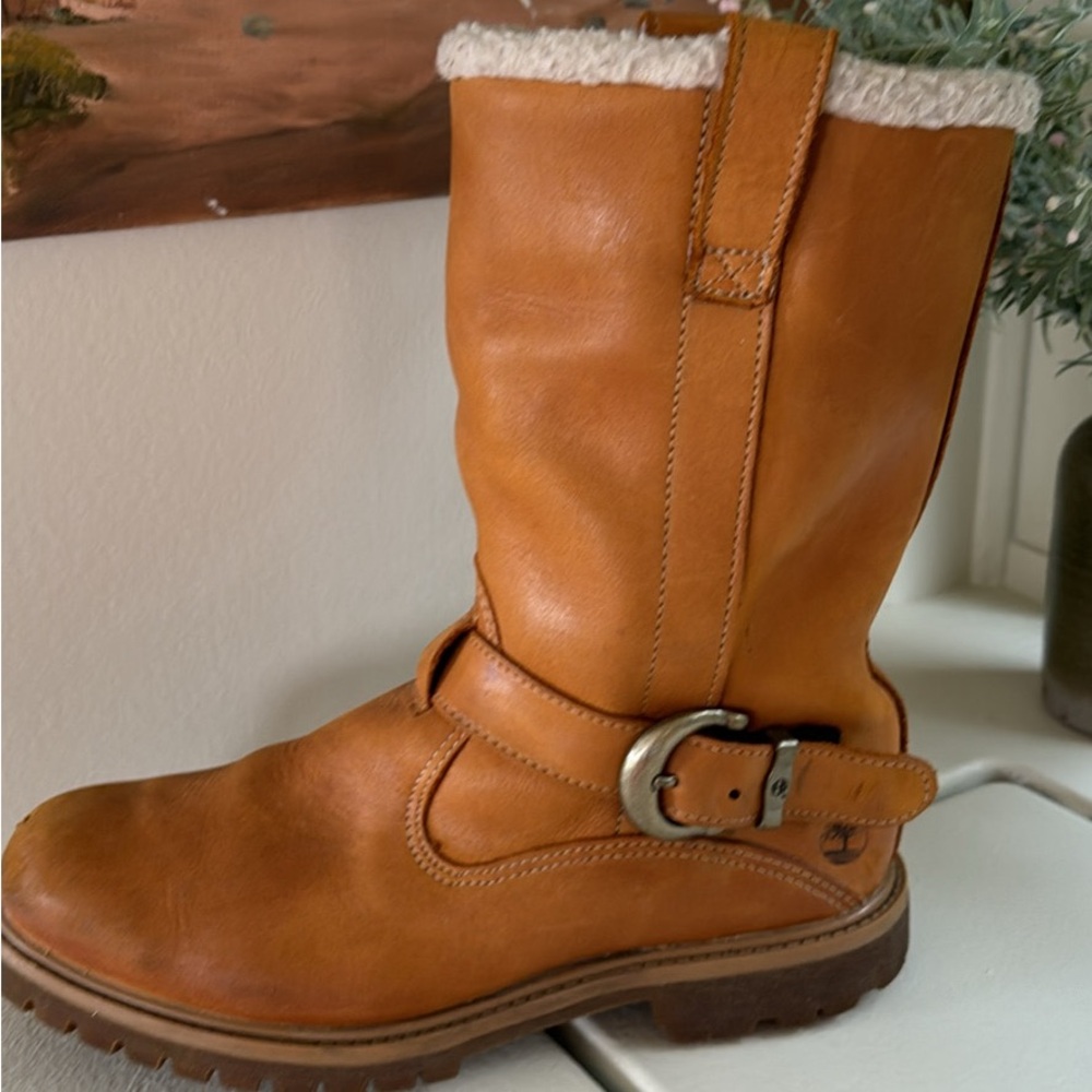 Timberland Leather Tall Chelsea Boots